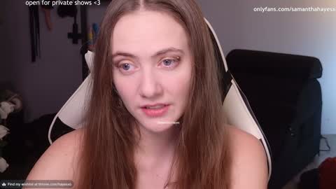 The Real Samantha Hayes haha  online show from 02/04/25, 09:10