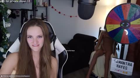 The Real Samantha Hayes haha  online show from 02/19/25, 06:11