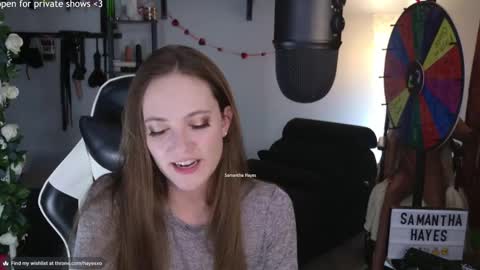 The Real Samantha Hayes haha  online show from 02/23/25, 12:41