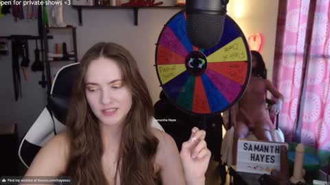 The Real Samantha Hayes haha  online show from 02/24/25, 09:52