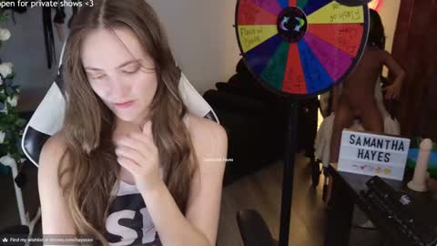 The Real Samantha Hayes haha  online show from 02/25/25, 01:30