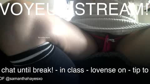 The Real Samantha Hayes haha  online show from 12/05/25, 07:32