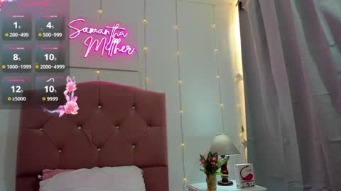 Snapshot of samanthamillher1 chatting on 01/18/25, 07:37 Samy online show from 01/18/25, 07:37