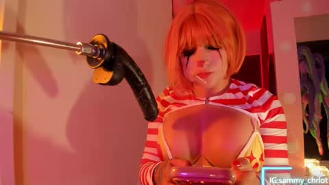 Snapshot of sammy_charlottee chatting on 03/22/26, 08:45 Sammy online show from 03/22/26, 08:45