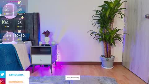 Snapshot of samucamx_ chatting on 10/30/25, 12:56 samu online show from 10/30/25, 12:56