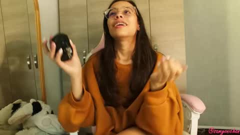 Snapshot of samyonichan chatting on 02/14/25, 04:58 Special show on 17 december and 23 UwU online show from 02/14/25, 04:58