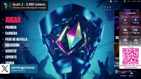 santiiagonavas online show from 03/02/25, 11:42