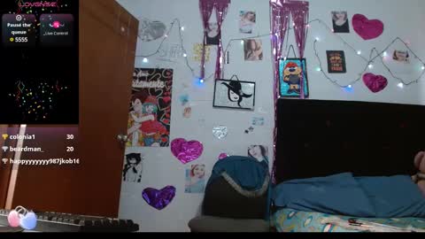 Snapshot of saray_extrovert1 chatting on 02/28/25, 03:26 Sara Jimenez online show from 02/28/25, 03:26