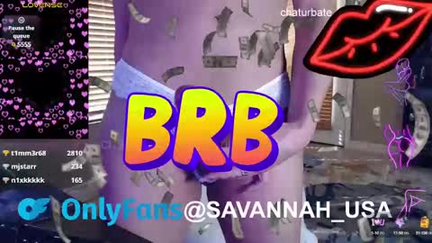 Onlyfans Savannah usa online show from 01/30/25, 08:31