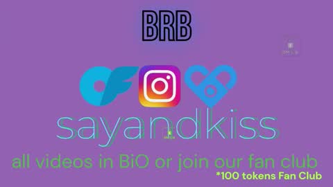 Say and kiss online show from 02/05/26, 03:49