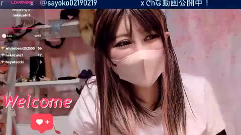 Snapshot of sayo_tanaka_japanese chatting on 06/24/26, 01:43 Sayo Tanaka online show from 06/24/26, 01:43