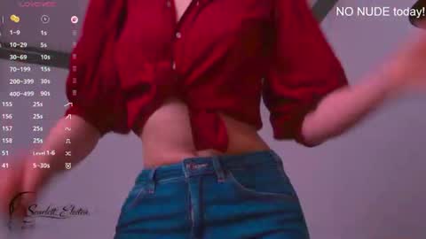 Snapshot of scarlett_electra chatting on 06/29/26, 12:38 SCARLETT ELECTRA - online show from 06/29/26, 12:38