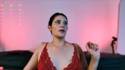 Snapshot of scarlettredsins chatting on 03/21/26, 10:02 Danna online show from 03/21/26, 10:02