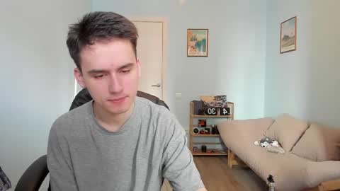 Thomas brunette and Alex blond online show from 02/22/25, 08:50