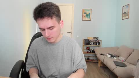 Thomas brunette and Alex blond online show from 02/23/25, 09:44