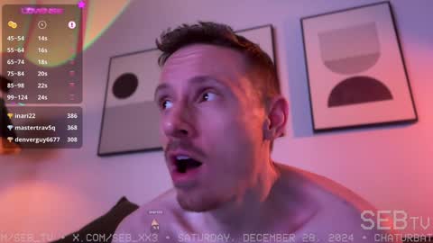 Sebastian online show from 12/28/24, 08:58