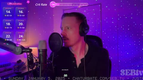 Sebastian online show from 01/06/25, 01:42