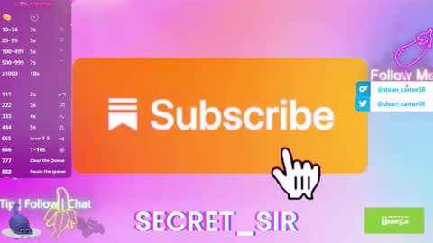 Dean Carter online show from 10/02/25, 10:28