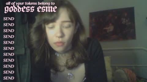 Snapshot of sendforesme chatting on 04/04/26, 11:46 goddess esme online show from 04/04/26, 11:46