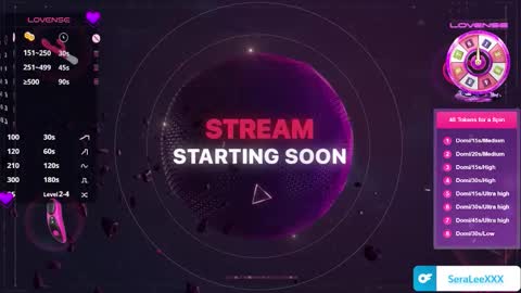 SeraLeeXXX online show from 10/24/25, 07:10