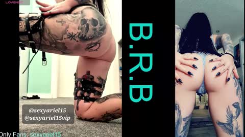 Snapshot of sexyariel15 chatting on 03/23/26, 05:17 SexyAriel15 online show from 03/23/26, 05:17