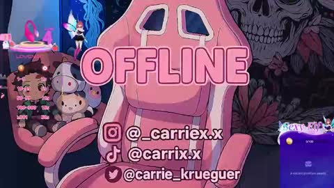 Snapshot of sexycarriie chatting on 03/19/26, 09:35 Carrie online show from 03/19/26, 09:35