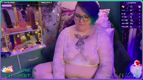 Snapshot of sirenwilde chatting on 05/29/26, 04:21 Siren Wilde online show from 05/29/26, 04:21