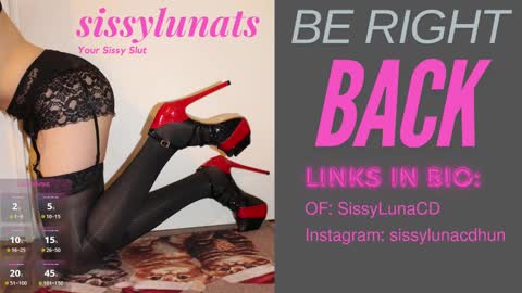 SissyLunaTS online show from 01/07/25, 09:07