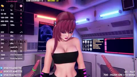 SkyeAnette online show from 12/01/25, 02:16