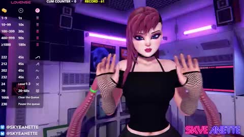 Snapshot of skyeanette chatting on 03/21/26, 01:10 SkyeAnette online show from 03/21/26, 01:10