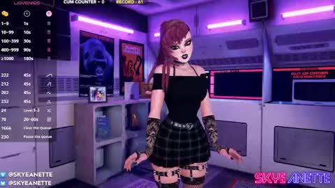Snapshot of skyeanette chatting on 06/27/26, 01:10 SkyeAnette online show from 06/27/26, 01:10