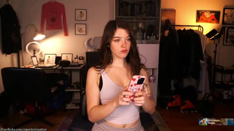 Snapshot of spectralmatter chatting on 03/22/26, 08:56 m online show from 03/22/26, 08:56