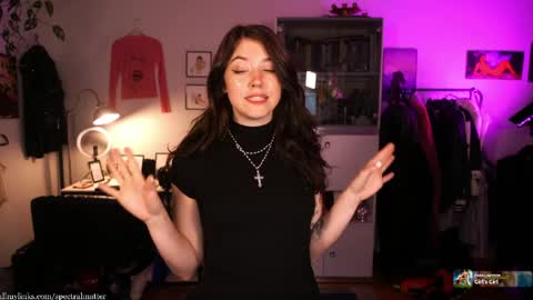 Snapshot of spectralmatter chatting on 03/27/26, 10:09 m online show from 03/27/26, 10:09