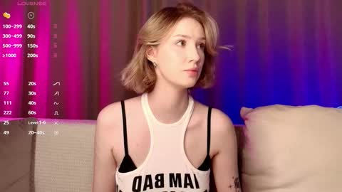 Snapshot of stela_artois chatting on 09/13/25, 12:10 My name is Stella Nice to meet you Fav Pattern is 111 boobs are real online show from 09/13/25, 12:10