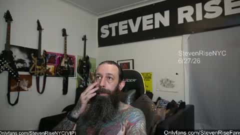 StevenRiseNYC online show from 06/27/26, 06:46