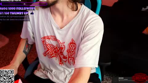 Snapshot of substanc3 chatting on 03/21/26, 09:18 Im Substanc3 online show from 03/21/26, 09:18