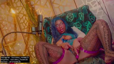 Succubus RoseMilk online show from 01/24/25, 04:48