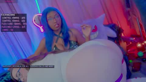 Succubus RoseMilk online show from 01/25/25, 02:04