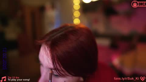 Snapshot of suk_ki chatting on 02/12/25, 01:09 Lika ginger Jessy blond online show from 02/12/25, 01:09