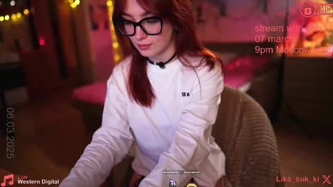 Snapshot of suk_ki chatting on 03/06/25, 08:16 Lika ginger Jessy blond online show from 03/06/25, 08:16
