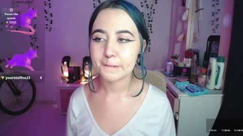 Snapshot of sunset_pienk chatting on 04/18/26, 04:49 Sunset online show from 04/18/26, 04:49