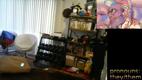 Snapshot of sunshinestreak chatting on 04/06/26, 06:42 im not actually a man my pronouns are theythem online show from 04/06/26, 06:42