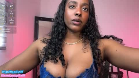 Snapshot of sweer_oshun chatting on 10/20/25, 02:50 Evangeline online show from 10/20/25, 02:50