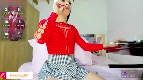 Snapshot of sweetandreagil chatting on 02/02/26, 03:38 Andrea Cheryl GiLandreagil80 In Instagram online show from 02/02/26, 03:38