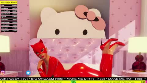 Snapshot of systaime chatting on 01/07/25, 02:42  MISTRESS LISA  FIRST 3DXCHAT CAMGIRL   3dxchat anime gaming mistress domina online show from 01/07/25, 02:42