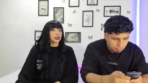 Snapshot of tainy_n_harley chatting on 01/14/25, 04:57 Liam and Juli online show from 01/14/25, 04:57