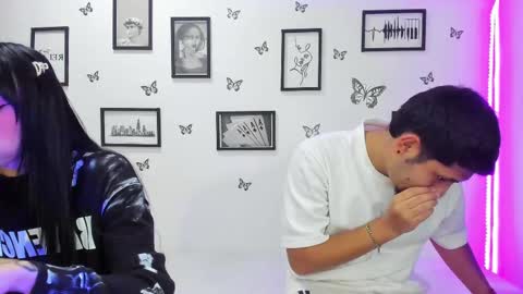 Snapshot of tainy_n_harley chatting on 02/24/25, 04:38 Liam and Juli online show from 02/24/25, 04:38