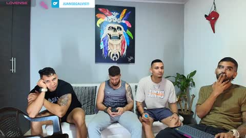 Snapshot of the_golden_boys chatting on 12/05/24, 01:03 SCOTT  THEO  KAMERON  GENDERSON online show from 12/05/24, 01:03