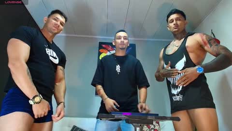 Snapshot of the_golden_boys chatting on 12/07/24, 12:08 SCOTT  THEO  KAMERON  GENDERSON online show from 12/07/24, 12:08