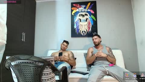 Snapshot of the_golden_boys chatting on 01/16/25, 12:45 SCOTT  THEO  KAMERON  GENDERSON online show from 01/16/25, 12:45